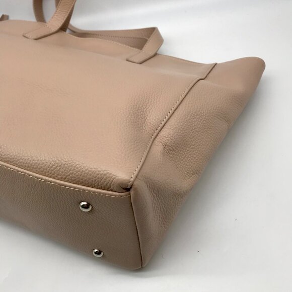 M.I.L.A Beige Large Tassel Tote Bag - Picture 8 of 10